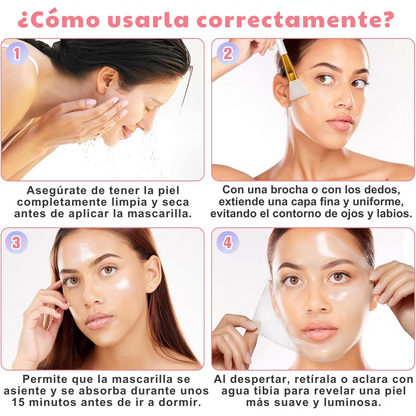 Mascarilla Nocturna de Colágeno - Oferta Black Friday